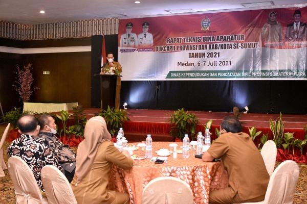 Rapat Teknis Bina Apartur Dukcapil Diharapkan Menghasilkan Formula Penyelesaian Masalah Kependudukan